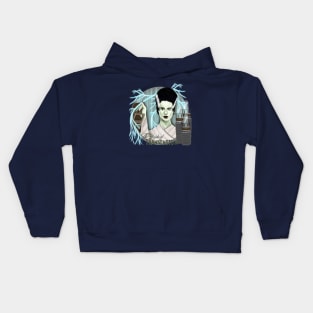 The Bride of Frankenstein Kids Hoodie